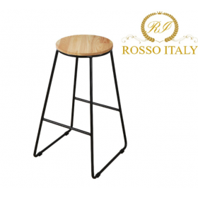 Пара барных стульев из массива финской сосны, модель MSH-5-77  от ROSSO ITALY.